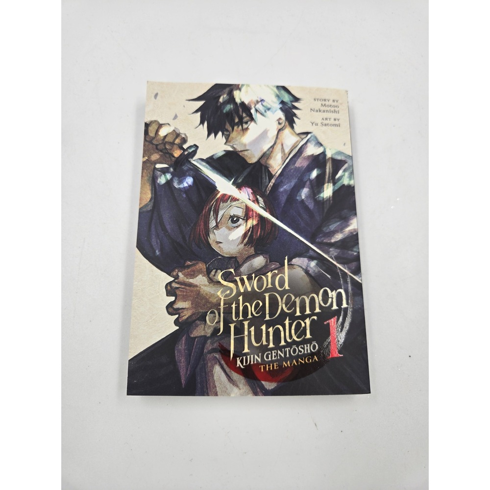 Sword of the Demon Hunter Kijin Gentosho Vol 1 Manga Motoo Nakanishi Yu Satomi